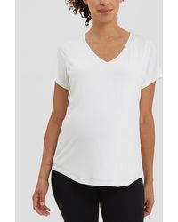 Nom Maternity - Maternity The Nursing Tee - Lyst