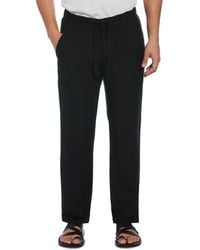 Cubavera - Linen Blend Drawstring Pant - Lyst