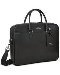 Polo Ralph Lauren - Leather Briefcase Bag - Lyst