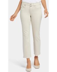 NYDJ - Marilyn Straight Ankle Double Button Fly Jeans - Lyst