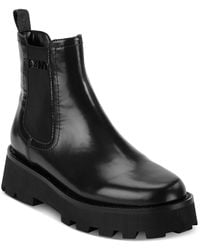 DKNY - Senni Chelsea Lug Boots - Lyst