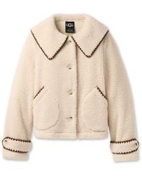 UGG - Nikia Relaxed-fit Collared Neck Jacket - Lyst