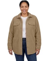 Woman Within - Within Berber Button-front Jacket - Lyst