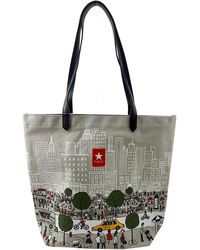 Macy's - New York City Canvas Tote Bag - Lyst