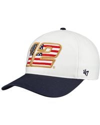 '47 - Ryan Blaney Flag Fill Two-tone Team Adjustable Hitch Hat - Lyst