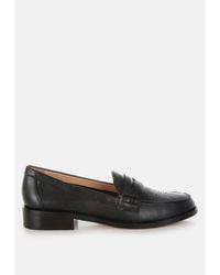 Rag & Co - Clotilda Perforated Low Heel Loafers - Lyst