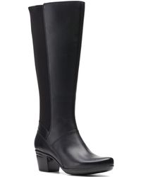 clarks emslie march wide calf