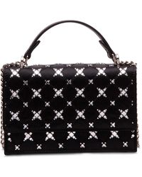 Betsey Johnson - Quilted Stone Sparkler Convertible Bag - Lyst