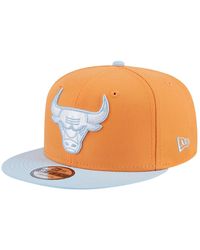 KTZ - Orange/light Blue Chicago Bulls 2-tone Color Pack 9fifty Snapback Hat - Lyst