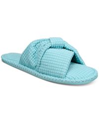 Charter Club - Textured Knot-top Slippers - Lyst