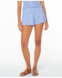 Roxy - Midnight Avenue Viscose Shorts - Lyst