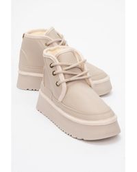 Prologue Shoes - Ovela Chunky Boot () - Lyst