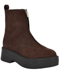 Calvin Klein - Rivin Lug Sole Booties - Lyst