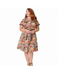 Smak Parlour - Plus Size 1960s Fit & Flare Dress - Lyst