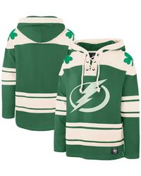 '47 - Tampa Bay Lightning St. Patrick's Day Superior Lacer Pullover Hoodie - Lyst