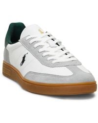 Polo Ralph Lauren - Bedford Leather-suede Sneakers - Lyst