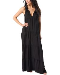 Vince Camuto - Tiered Maxi Dress Swim Cover-up - Lyst