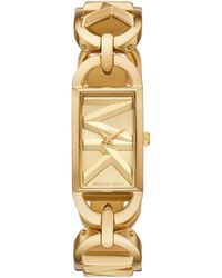 Michael Kors - Mk7406 - Mk Empire Three-hand Gold-tone Stainless Steel Watch - Lyst