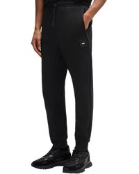 BOSS - Boss By Cotton-blend Tracksuit Bottoms - Lyst