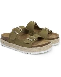 Celtic & Co. - Double Buckle Sandal - Lyst