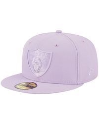 KTZ - Las Vegas Raiders Color Pack Brights 59fifty Fitted Hat - Lyst