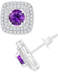 Macy's - Gemstone & Lab-grown White Sapphire (5/8 Ct. T.w. - Lyst