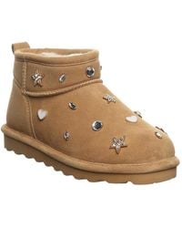 BEARPAW - Shorty Nova Studded Pull-on Ankle Booties - Lyst
