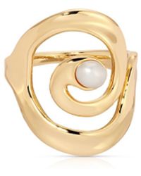 Ettika - Aura Swirl Statement Ring - Lyst