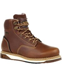 Georgia Boot - Amp Lt Wedge Steel Toe Waterproof Work Boot - Lyst