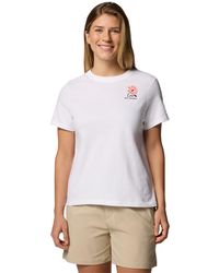 Columbia - Rolling Bend Graphic Short Sleeve Top - Lyst