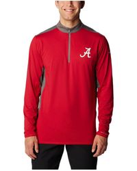 Columbia - Alabama Tide Tech Trail Omni-shade Quarter-zip Sweatshirt - Lyst