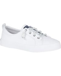 Sperry Top-Sider - Crest Vibe Leather Sneakers - Lyst