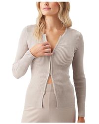 Ripe Maternity - Maternity Romee Zip Through Knit - Lyst