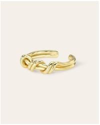 Zoe Lev - Braided Twist Ring - Lyst