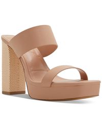 ALDO - Audreena Double Band Slip-on Platform Dress Sandals - Lyst