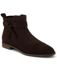 TOMS - Stacey Almond Toe Booties - Lyst