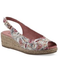 White Mountain - Maize Espadrille Wedge Sandals - Lyst