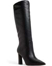 ALDO - Nathalee Knee High Pointed Toe Boots - Lyst