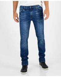 Guess - Slim Straight Fit Jeans - Lyst