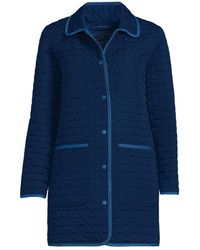 Lands' End - Petite Insulated Reversible Barn Coat - Lyst