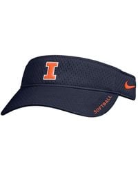 Nike - Illinois Fighting Illini On-field Softball Authentic Ace Performance Adjustable Visor - Lyst