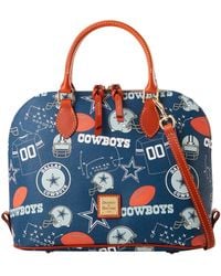 Dooney & Bourke - Dallas Cowboys Game Day Zip Satchel - Lyst