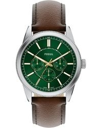 Fossil - Pearson Multifunction Leather Watch - Lyst