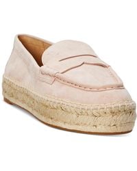 Ralph Lauren - Luize Espadrille Loafer Flats - Lyst