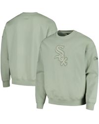 Pro Standard - Chicago White Sox Neutral Drop Shoulder Pullover Sweatshirt - Lyst