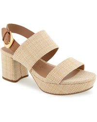 Aerosoles - Camilia Round Toe Platform Sandals - Lyst