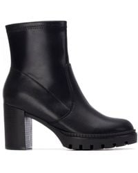 Xti - Heeled Ankle Booties By - Lyst