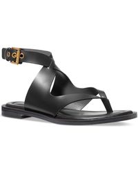 Michael Kors - Michael Irene Flat Thong Sandals - Lyst