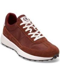 Cole Haan - Grand Crosscourt Midtown Mixed-media Lace-up Sneakers - Lyst