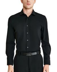Tallia - Slim-fit Solid Poplin Dress Shirt - Lyst